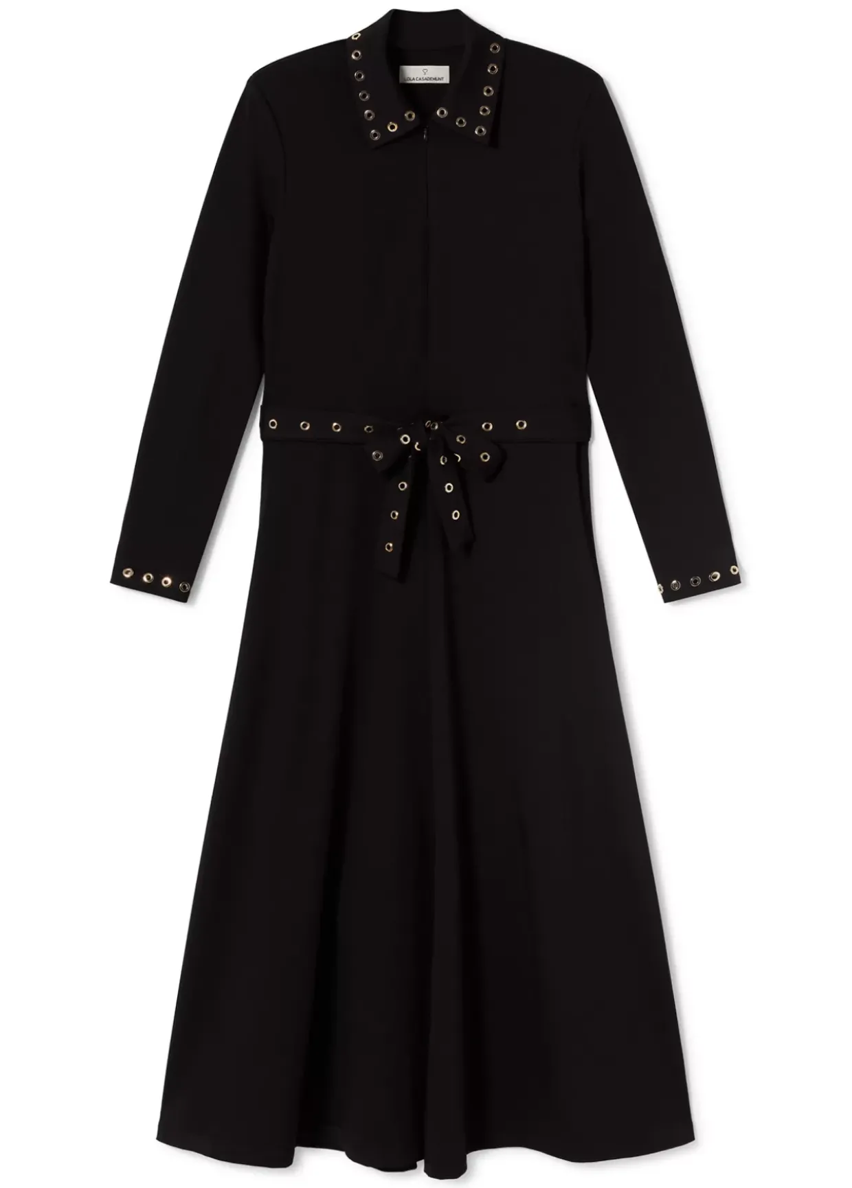 Vestido detalle eyelets