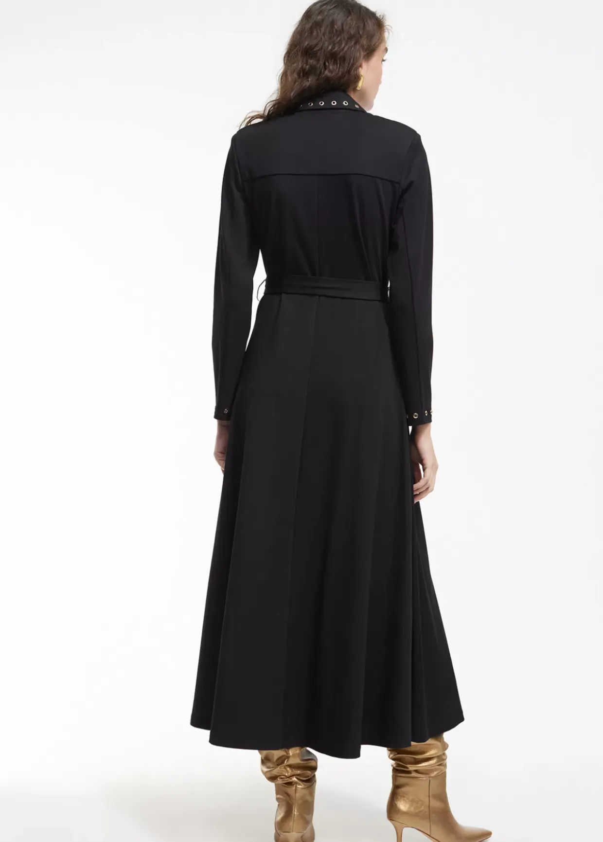 Vestido detalle eyelets