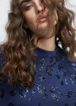 Vestido detalle lentejuelas