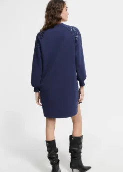 Vestido detalle lentejuelas