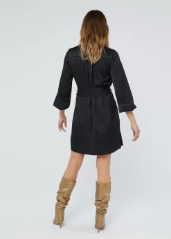 Vestido estampado logo