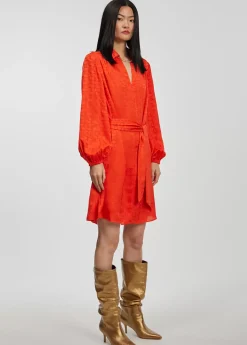 Vestido estampado logo