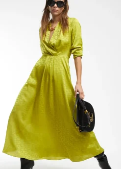 Vestido estampado logo