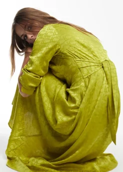 Vestido estampado logo