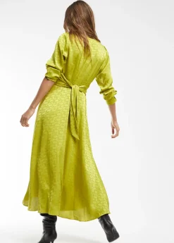 Vestido estampado logo