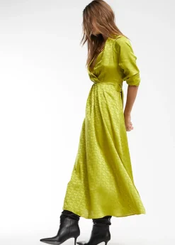 Vestido estampado logo