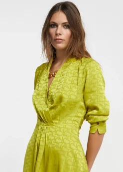 Vestido estampado logo