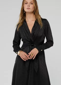 Vestido estampado logo