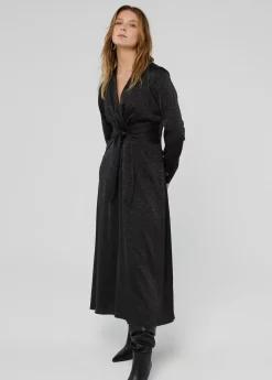 Vestido estampado logo