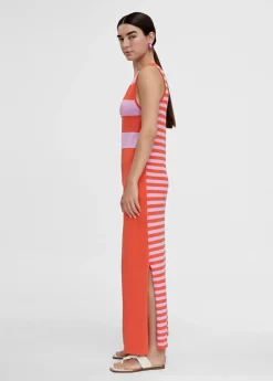 Vestido largo de punto