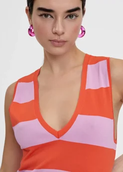 Vestido largo de punto