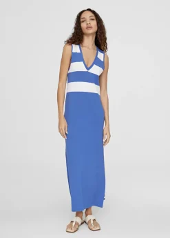 Vestido largo de punto