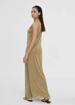 Vestido largo de punto