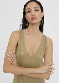 Vestido largo de punto