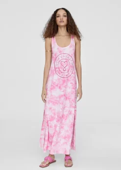 Vestido largo de tirantes