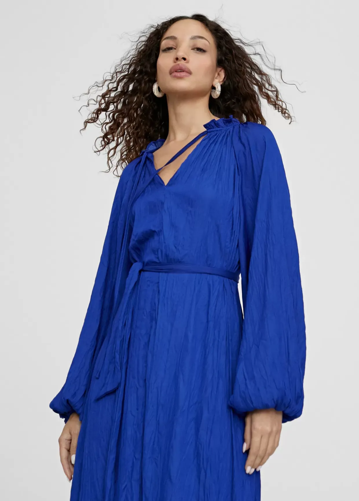 Vestido largo fluido