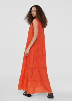 Vestido largo fluido