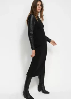 Vestido midi de punto roma