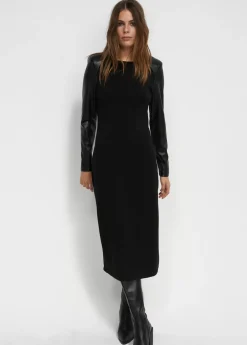 Vestido midi de punto roma