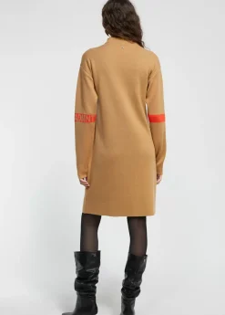 Vestido punto bicolor