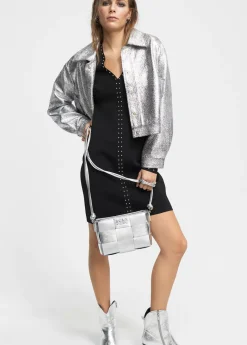 Vestido punto tachas