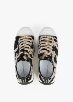 Zapatillas deportivas tejido animal