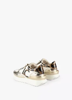 Zapatillas sneakers detalles animal print