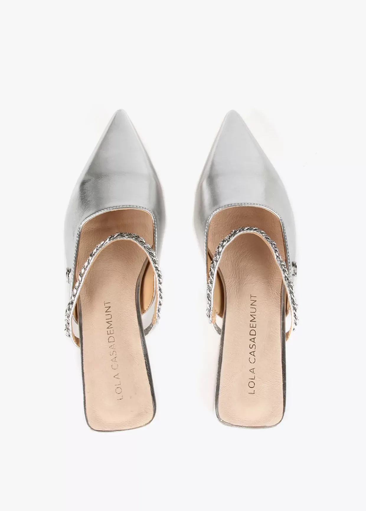 Zapato plano destalonado