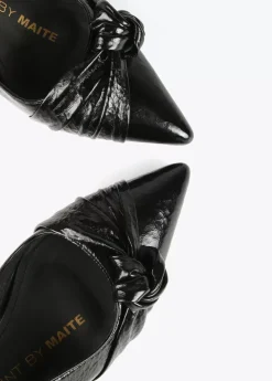 Zapato stiletto destalonado