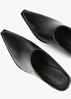 Zueco punta estilo campera