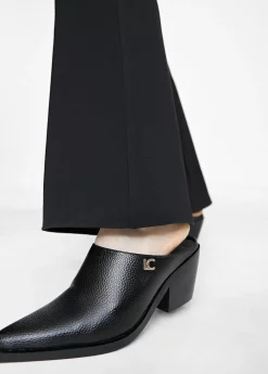 Zueco punta estilo campera